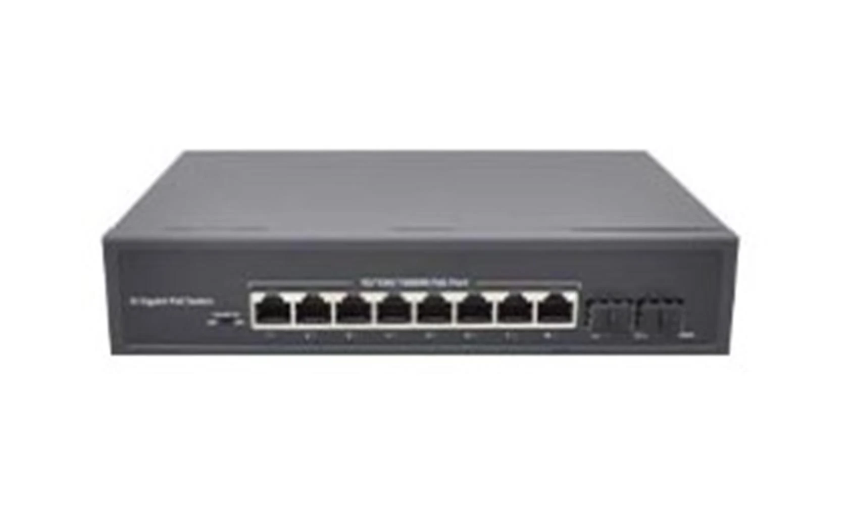 Nova NVC-PSEG0822 8 Port Poe+ 10-100-1000 Mbps 2 Port 10-100-1000 Mbps Uplink 2 Port SFP Switch 120W