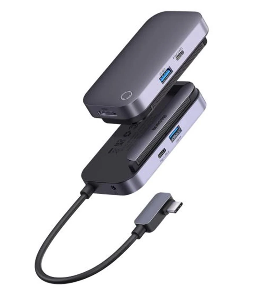 Baseus WKWJ000013 PadJoy 4 Bağlantı Noktalı Type-C HUB Adaptörü