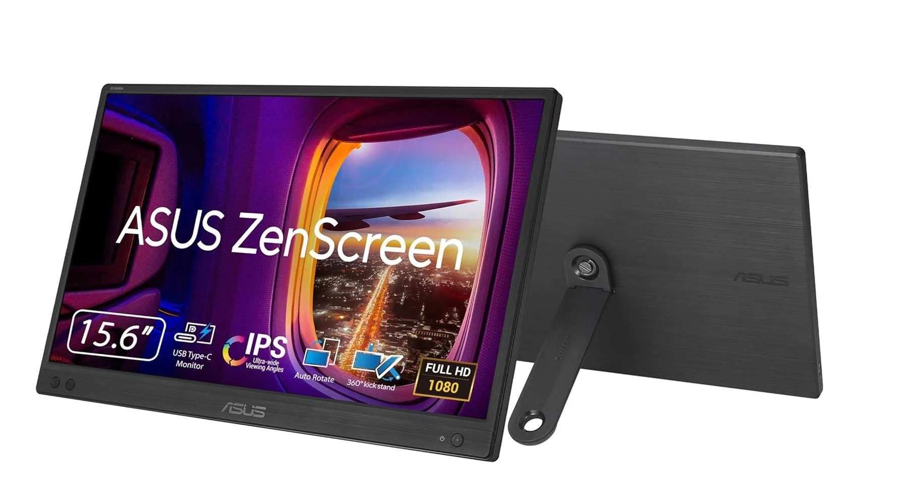 Asus 15.6" ZenScreen MB166CR 15.6 IPS 1920x1080 5ms USB-C Mat Ekran Taşınabilir USB Monitör