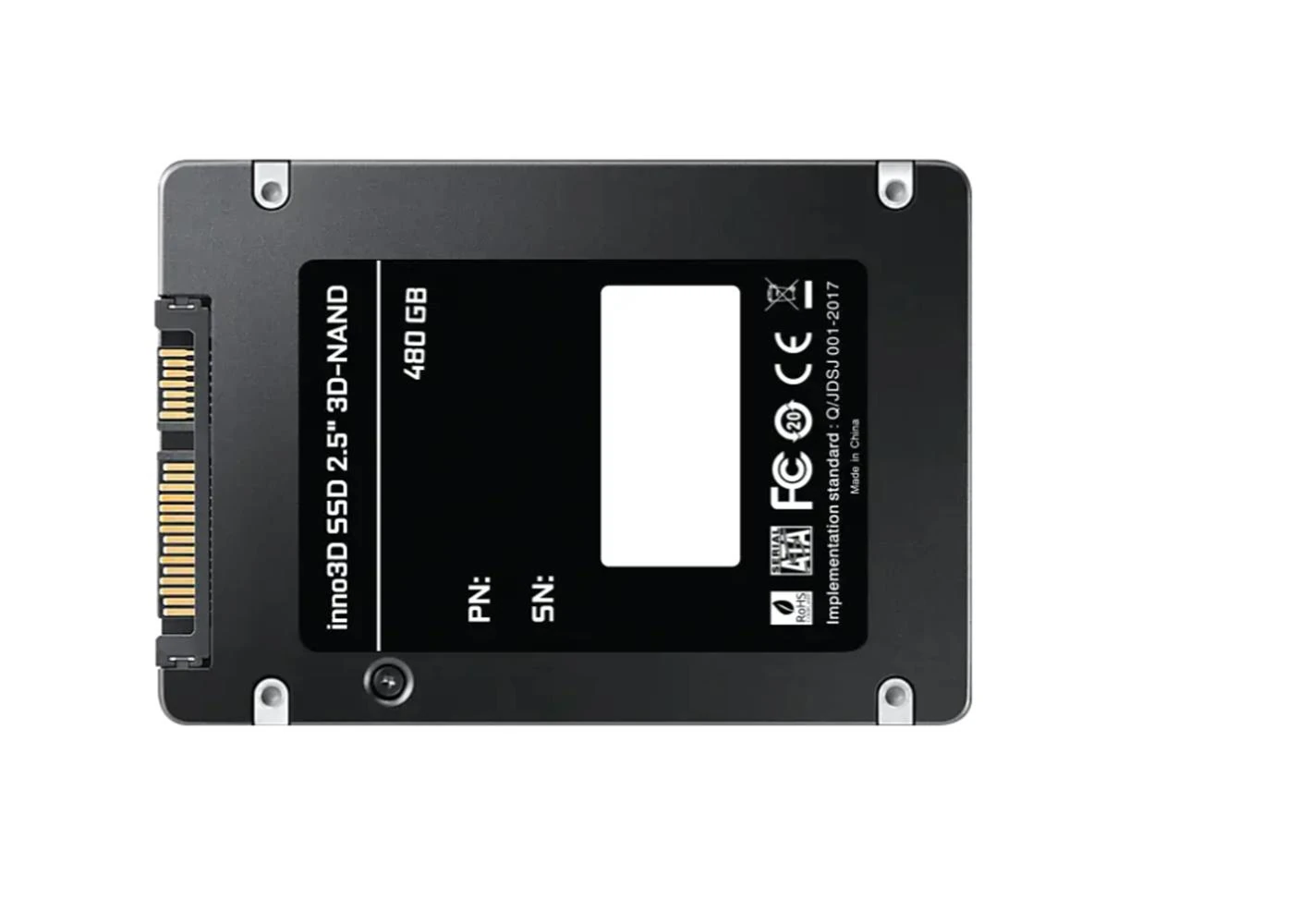 Inno3D 480GB 2.5¨ 3D Nand 510-480MB-s SSD Disk