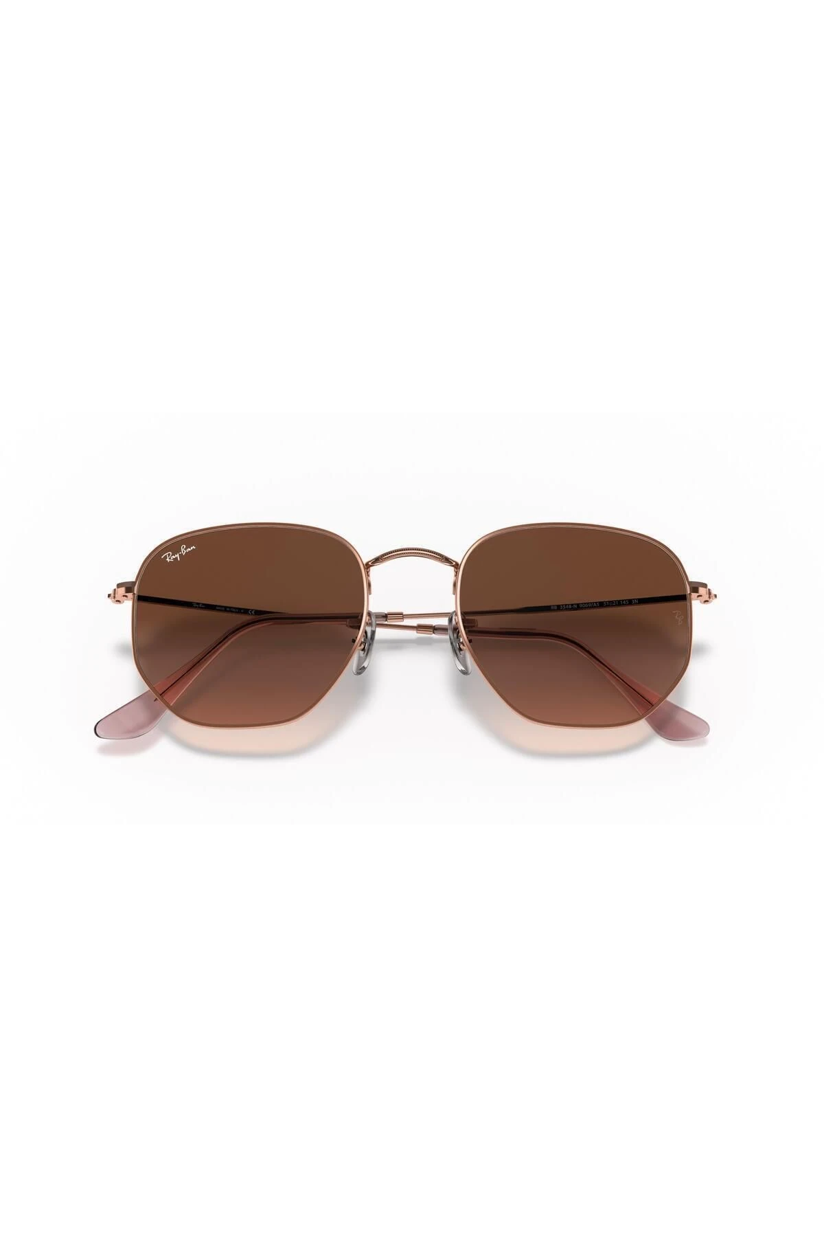 Ray-Ban Rb 3548n 9069a5 48-21 Unisex Güneş Gözlüğü Hexagonal