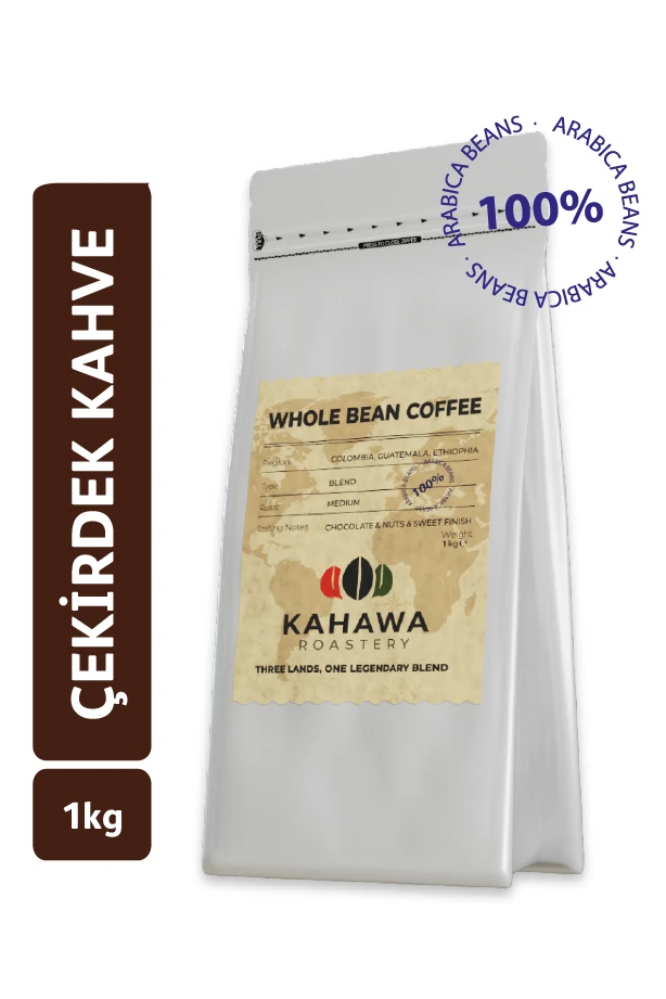 Kahawa Roastery çekirdek kahve paketi