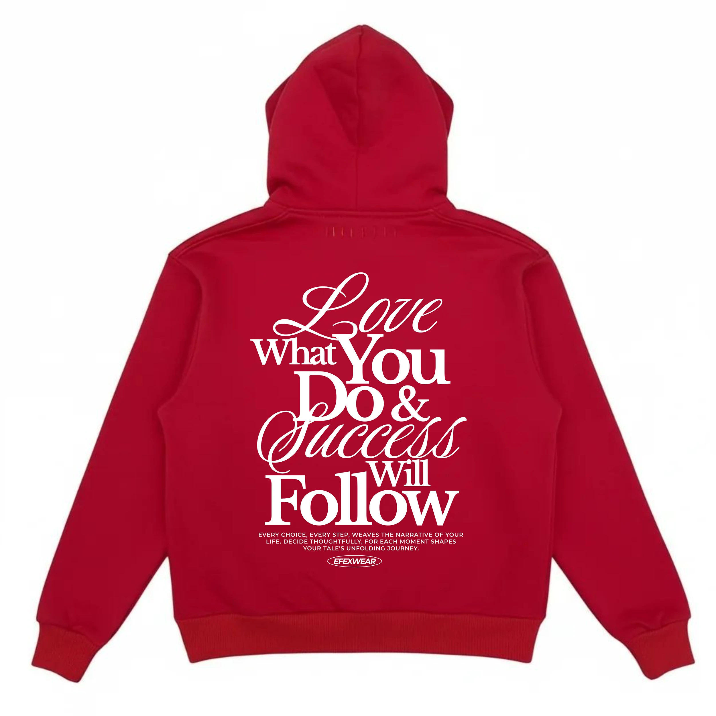 Love You Baskılı Oversize Hoodie