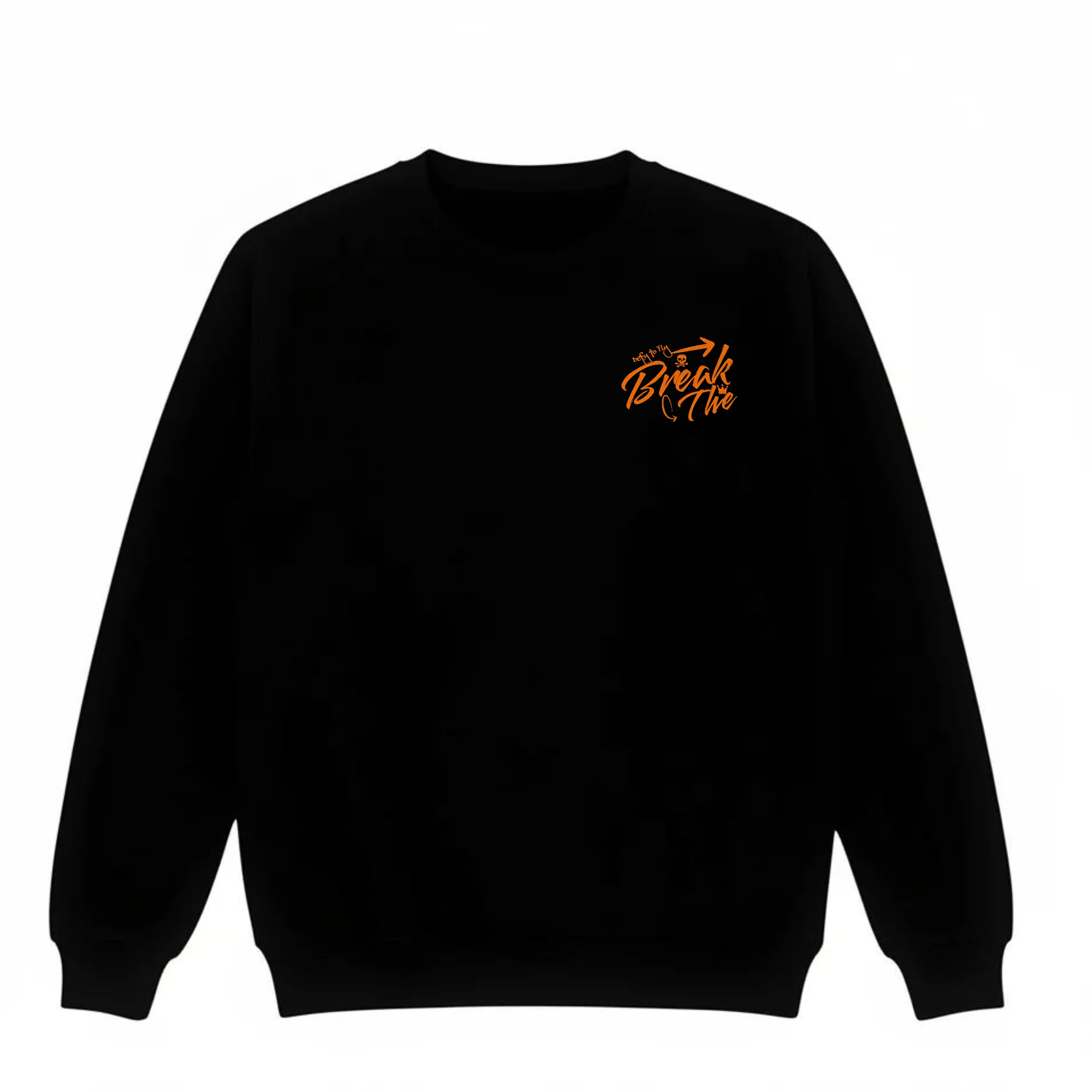 Break The Rules Baskılı Regular Sweatshirt