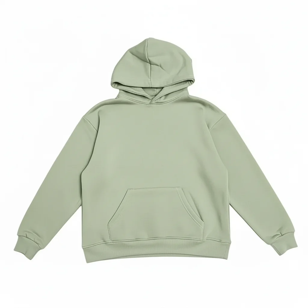 Never Give Up Baskılı Casual Hoodie