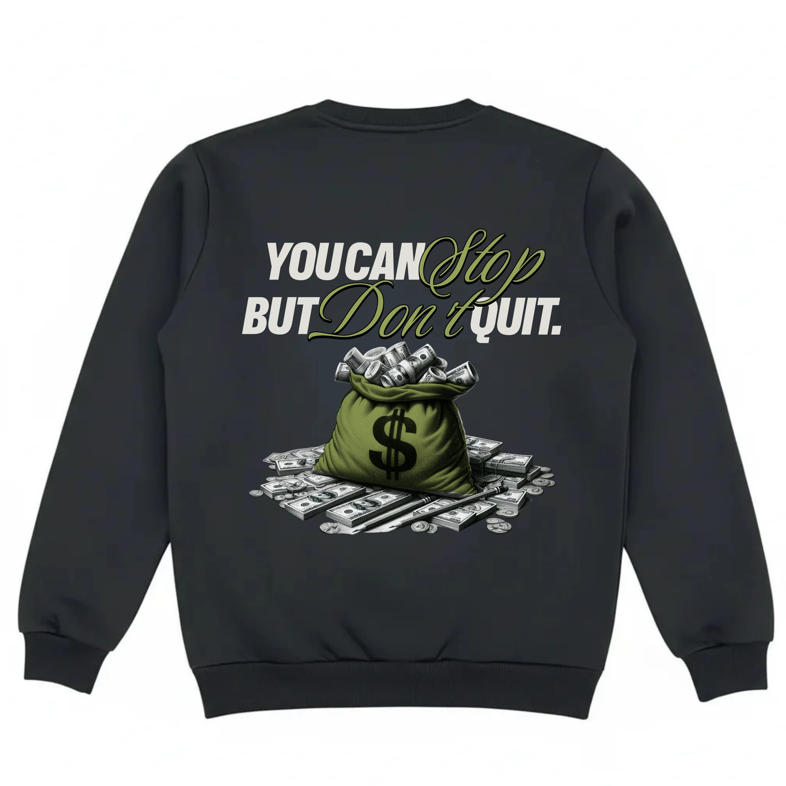 You Can Stop Baskılı Regular Sweatshirt