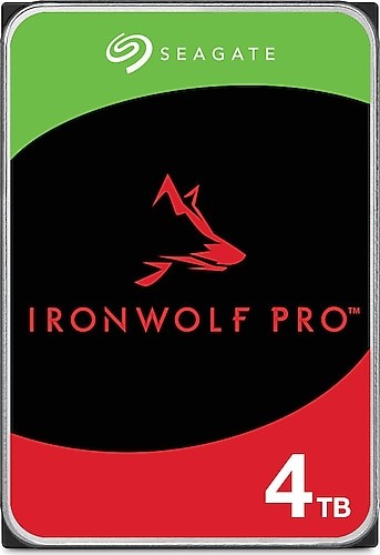 4 TB SEAGATE 3.5 IRONWOLF PRO SATA3 7200RPM 256MB ST4000NT001 (RESMİ DİSTİ GARANTİLİ)