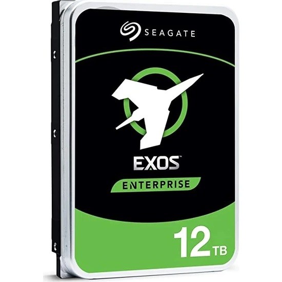 12 TB SEAGATE 3.5 EXOS SATA X18 512E 7200RPM 256MB ST12000NM001J (RESMI DIST GARANTILI)