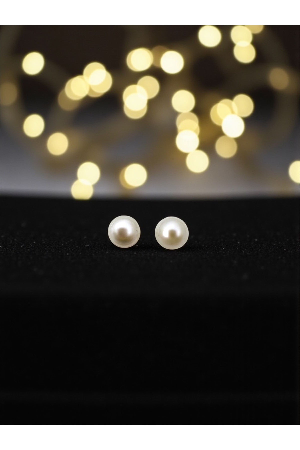 8MM Gerçek İnci Küpe