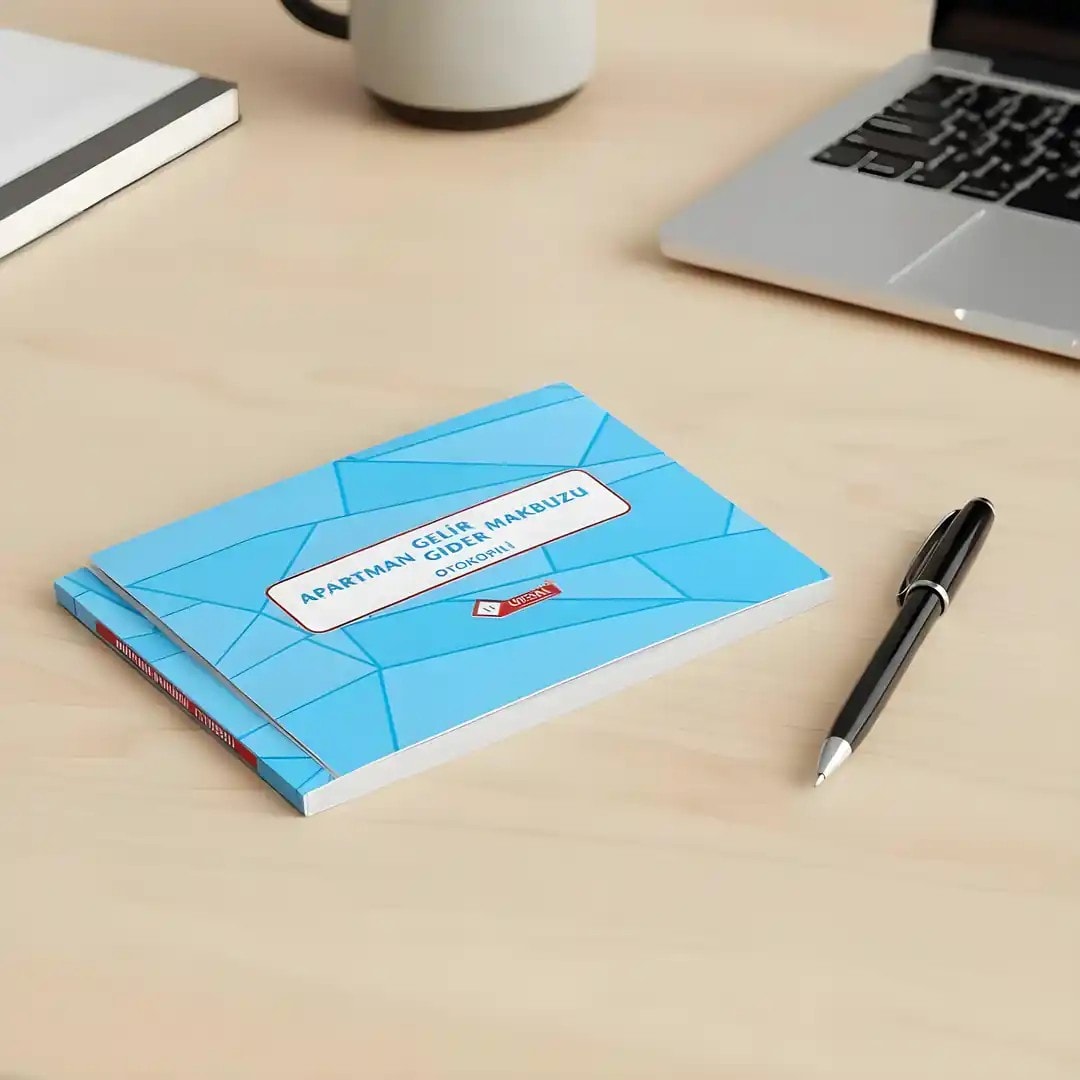 UYSAL A5 Otokopili 2 Nüsha  Apartman Gelir - Gider Makbuzu (10 LU PAKET)