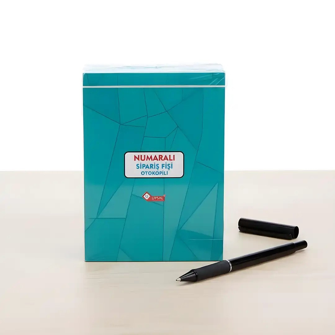 UYSAL A5 Numaralı 2 Nüsha Sipariş Fişi (10 LU PAKET)