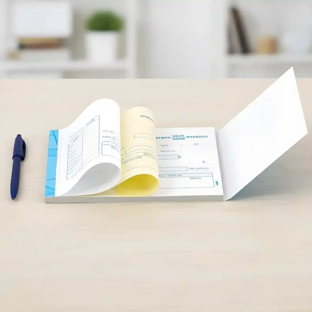 UYSAL A5 Otokopili 2 Nüsha  Apartman Gelir - Gider Makbuzu (10 LU PAKET)