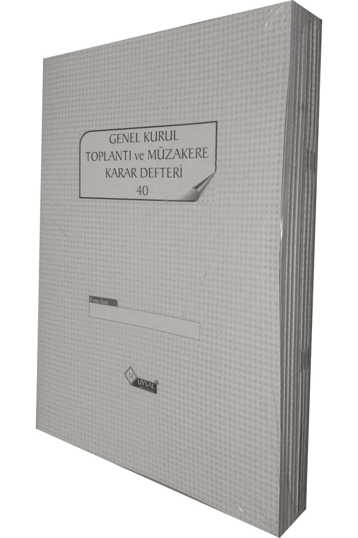 UYSAL Genel Kurul Toplantı Ve Müzakere Karar Defteri 40 Yaprak(80SYF) Numaralı 10 Lu Paket