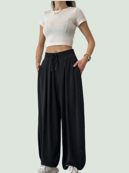Modal Kumaş Şalvar Pantolon