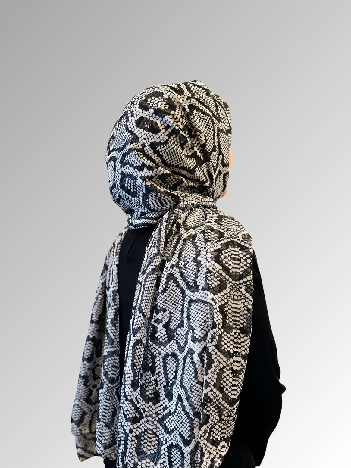 Bukalemun Desenli Şal