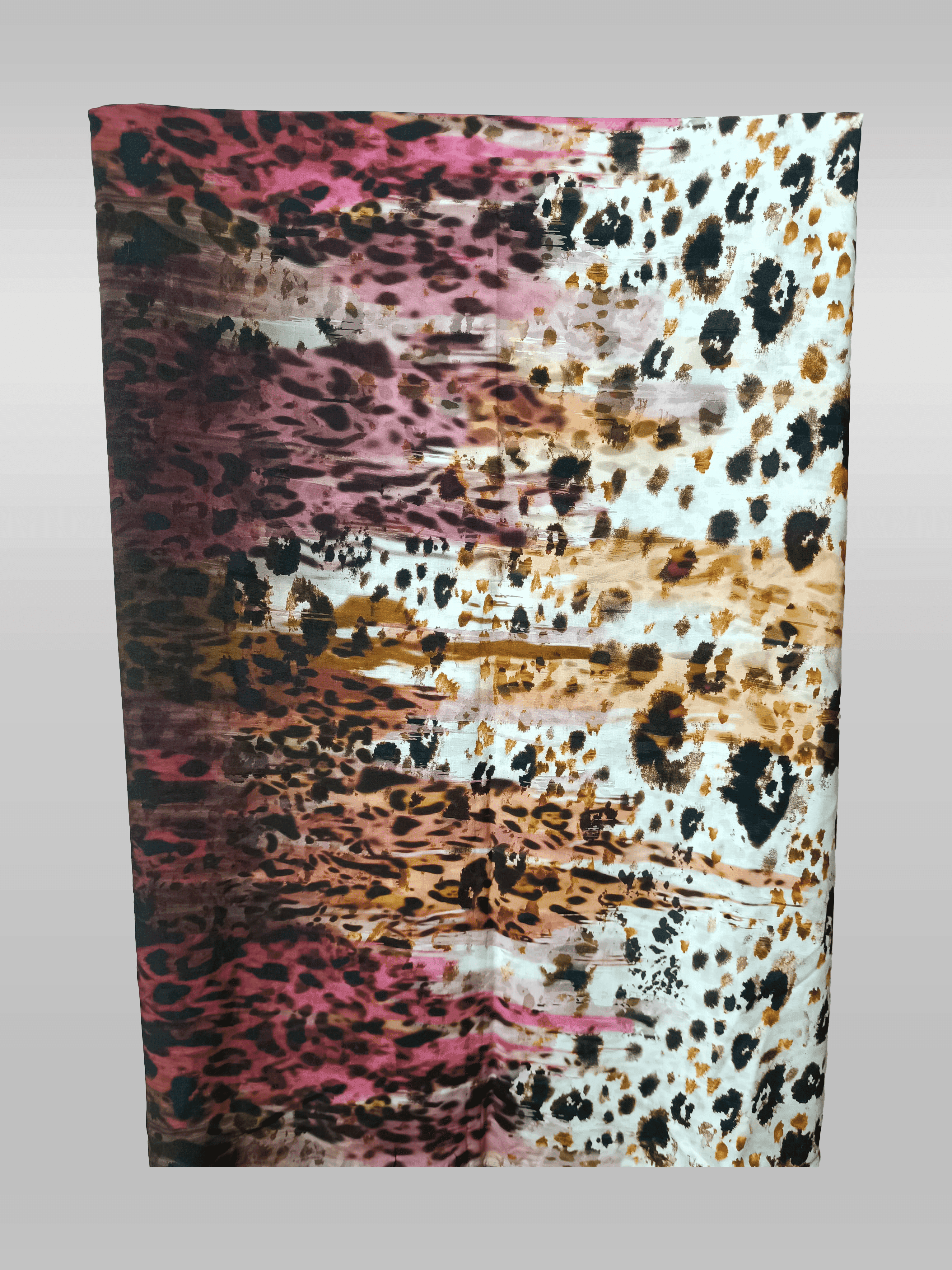 Leopar Desenli Şal