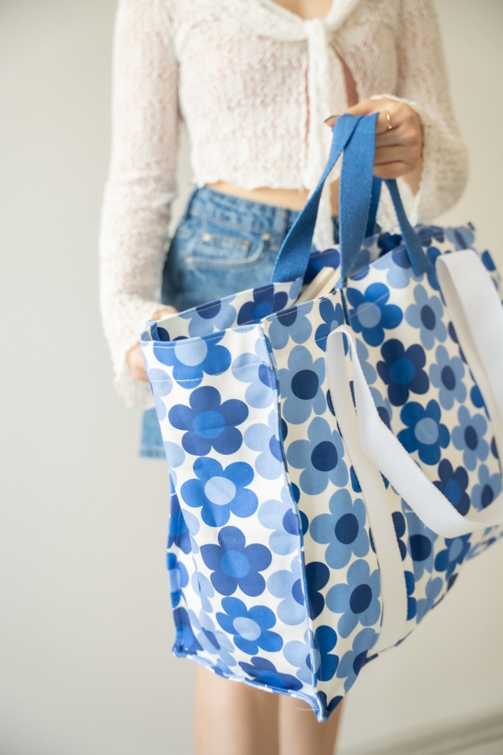 PAPATYALI GABARDİN SHOPPER ÇANTA