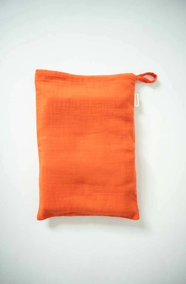 BAĞCIKLI MÜSLİN YASTIK KILIFI SETİ 4 RENK SEÇENEĞİ