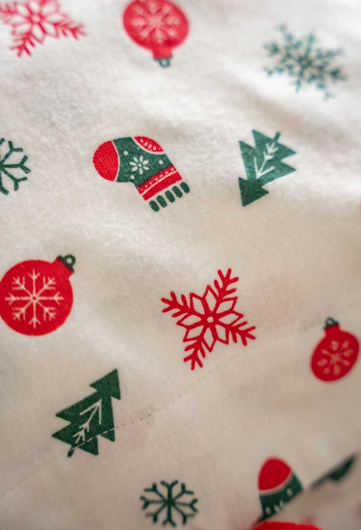 %100 PAMUK YILBAŞI ÖZEL YASTIK KILIFI SETİ PAZEN FLANEL