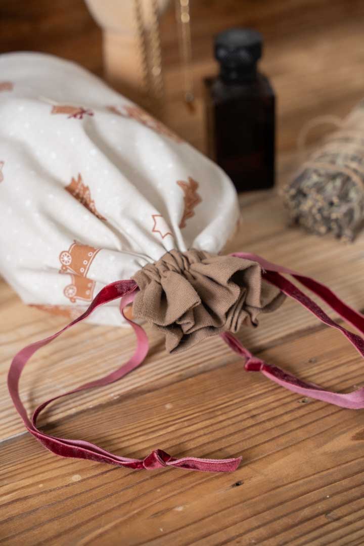 KIŞ MASALI HEDİYE KESESİ %100 PAMUK 