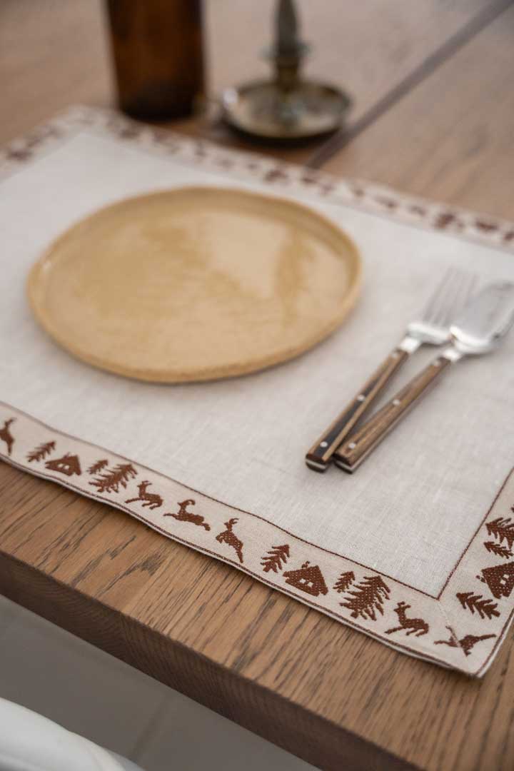 HAM KETEN FRANSIZ KETEN BORDÜRLÜ AMERİKAN SERVİSİ