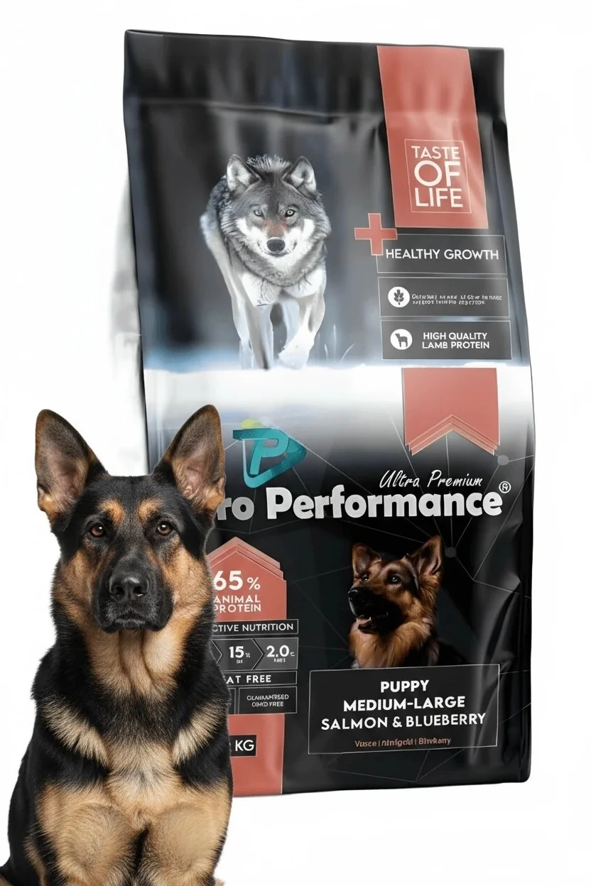Pro Performance Somonlu Yavru Köpek Maması 12 kg - Medium/Large