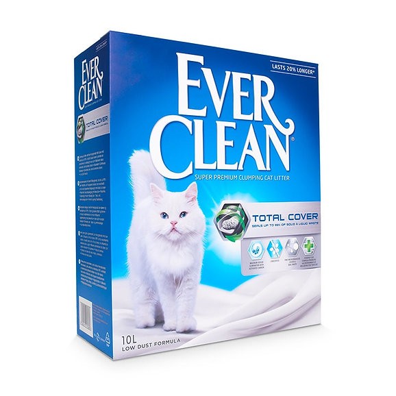 Ever Clean Total Cover 10L Kedi Kumu