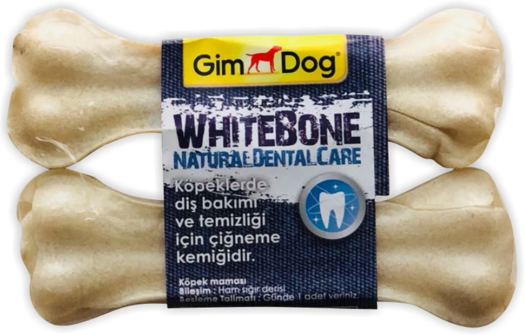 GimDog Mordimi Press Kemik 4.5'' 2li White