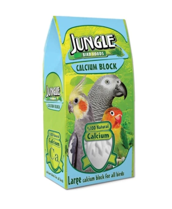 Jungle Kalsiyum Blok Gaga Taşı 3x4cm [L]