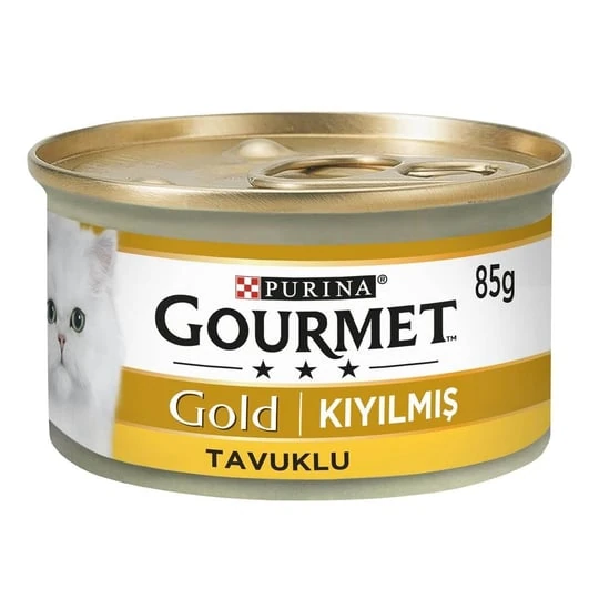 Gourmet Gold Kıyılmış Konserve Kedi Maması 85g