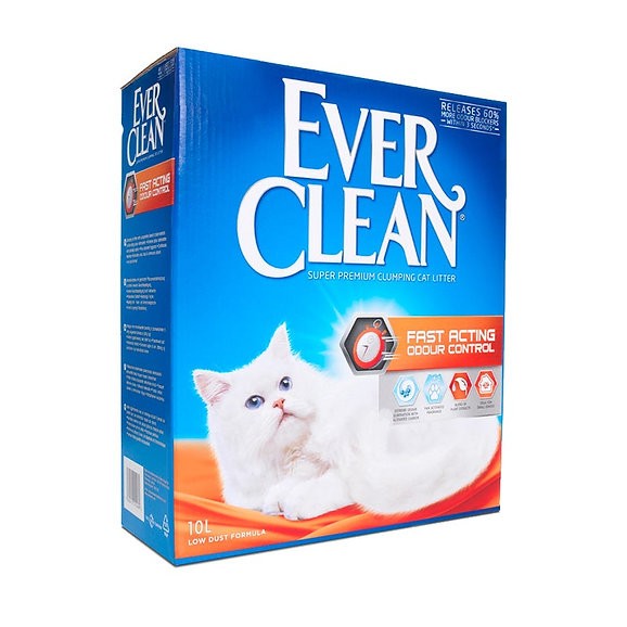 Ever Clean Fast Acting Odour Control 10L Kedi Kumu