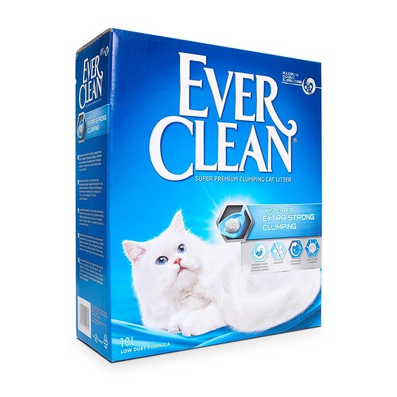 Ever Clean Ekstra Strong Clumping Unscented Esanssız 10L Kedi Kumu