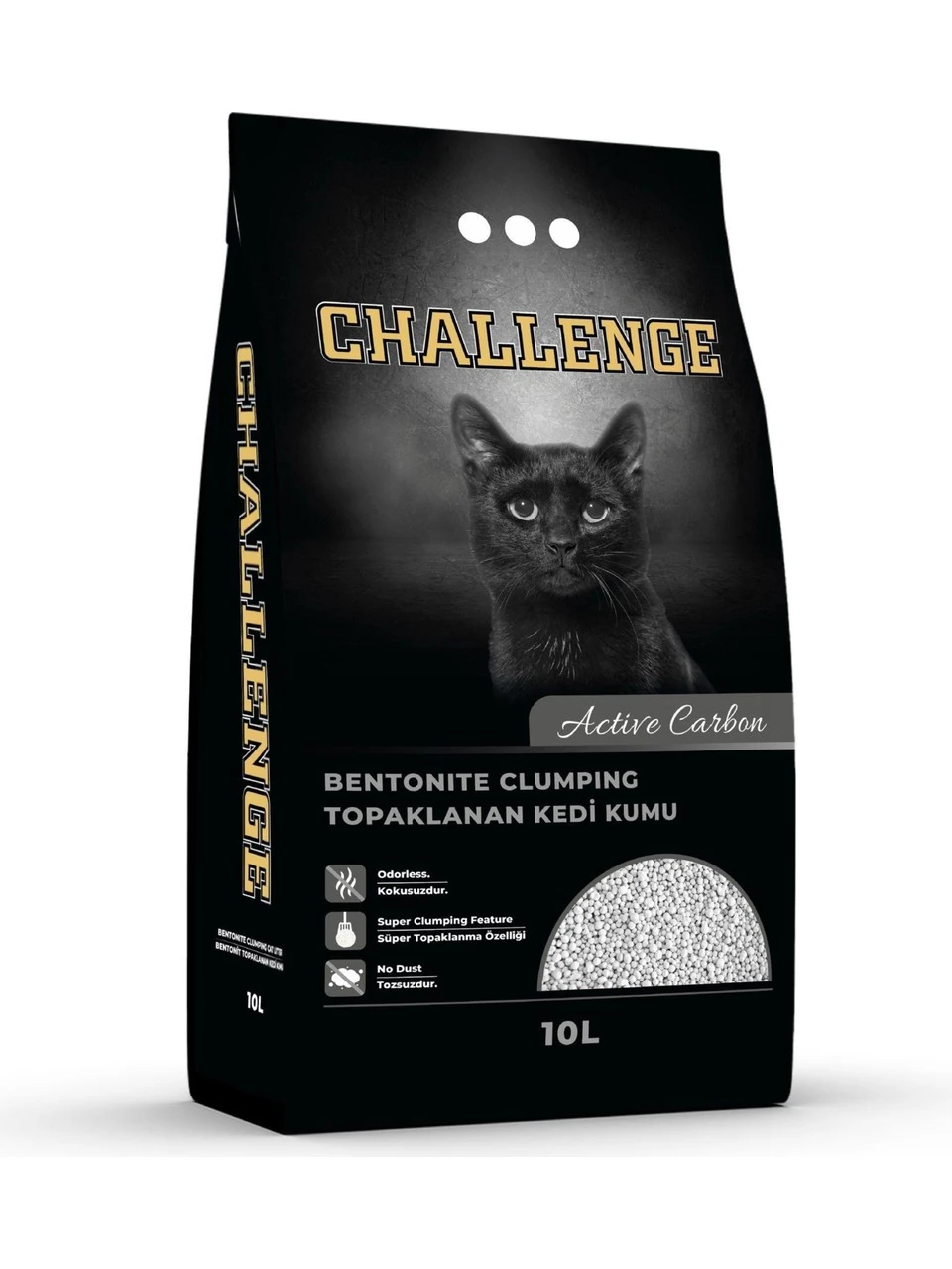 Challenge Aktif Karbonlu Kedi Kumu 10lt