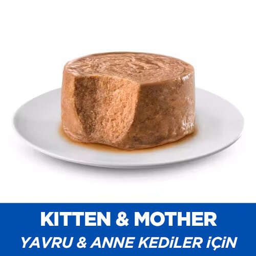 Hills Kitten Mother Tavuk Ve Hindili Yavru ve Anne Kedi Yaş Maması 24 x 85 Gr