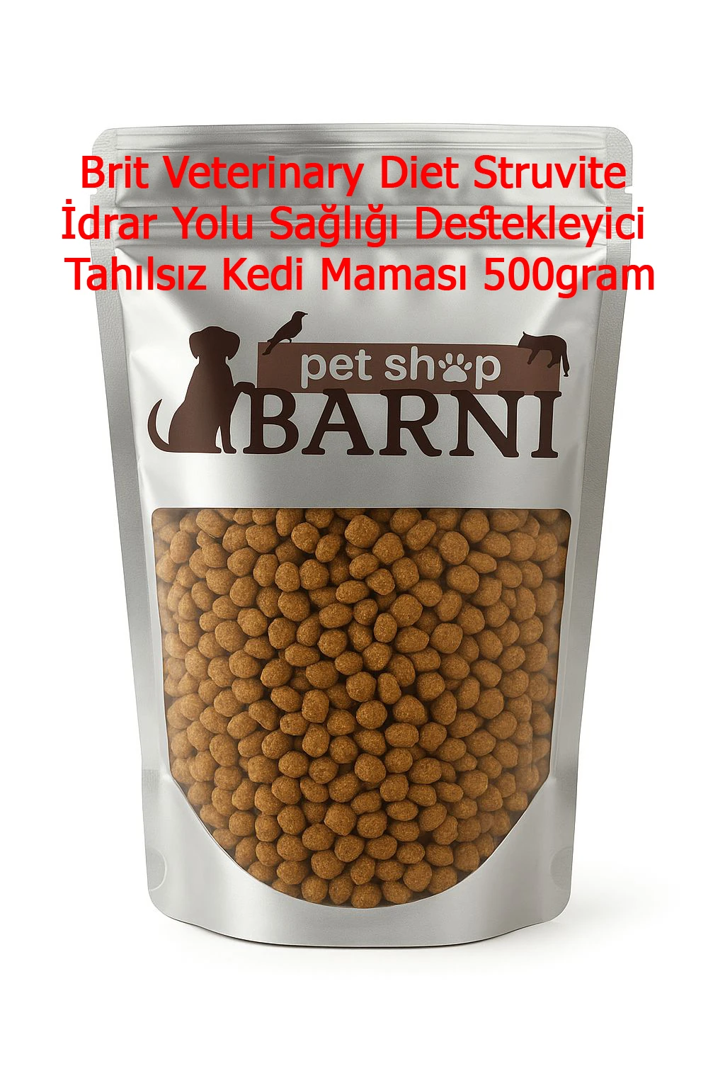 Brit Veterinary Diet Struvite İdrar Yolu Sağlığı Destekleyici Tahılsız Kedi Maması Açık 500 gram