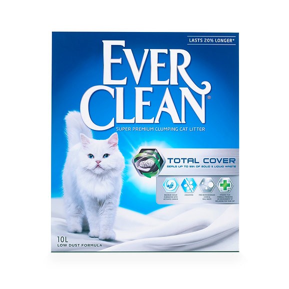 Ever Clean Total Cover 10L Kedi Kumu