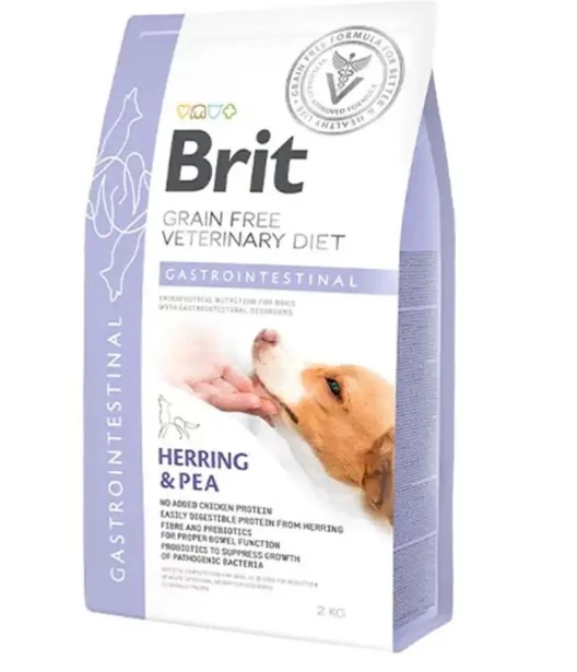 Brit Veterinary Diet Gastrointestinal Sindirim Sistemi Destekleyici Tahılsız Köpek Maması 2 kg