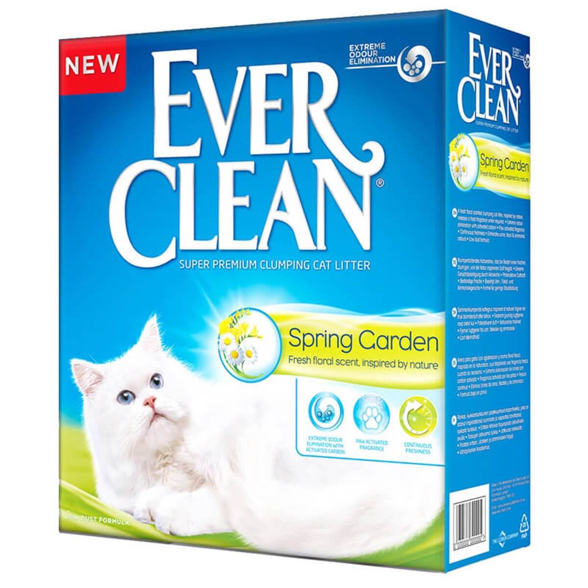 Ever Clean Spring Garden Çiçek Kokulu Topaklaşan Kedi Kumu 10lt