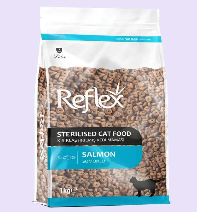 Reflex Somonlu Kısırlaştırılmış Yetişkin Kedi Maması 1kg