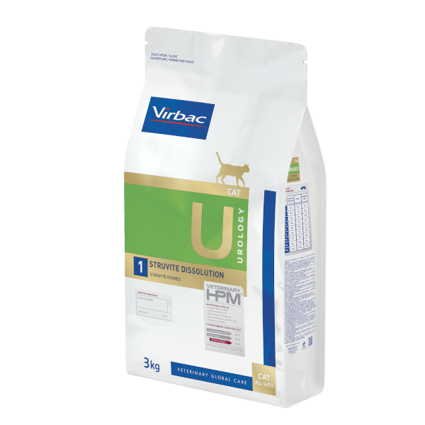 Virbac Urology Struvite Dissolution Kedi - 3 kg