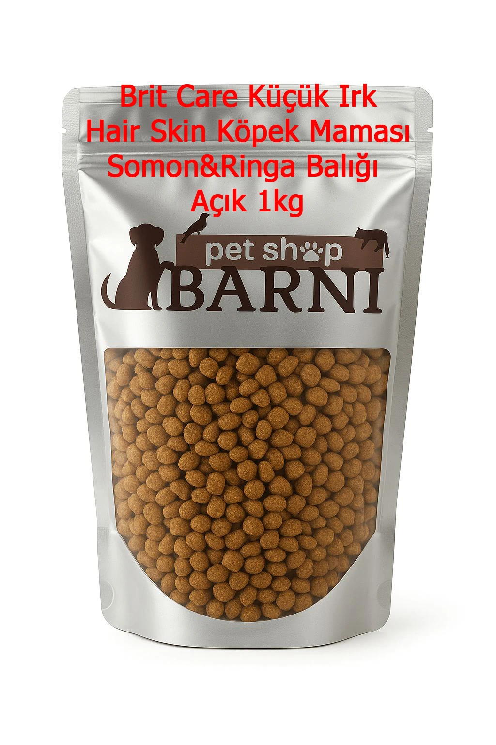 Brit Care Küçük Irk Hair Skin Köpek Maması Somon&Ringa Balığı  Açık 1kg