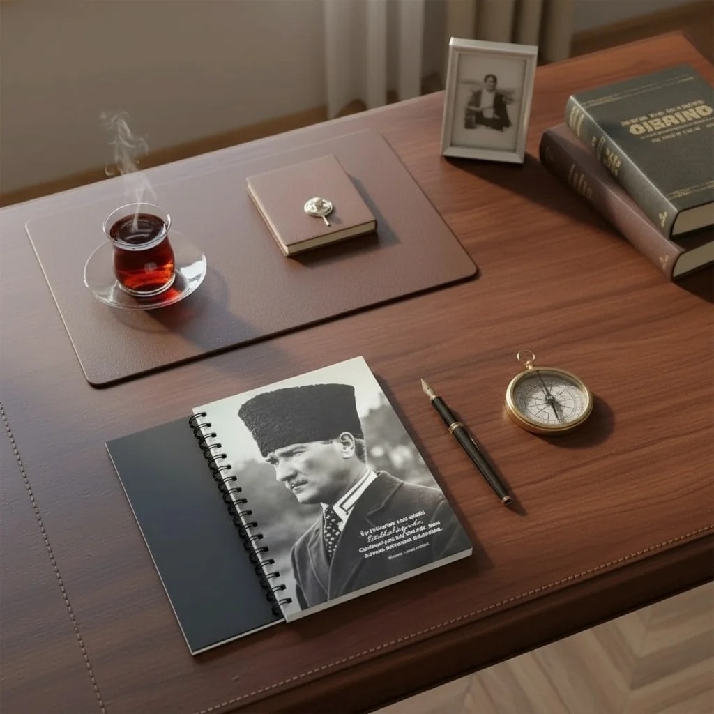 Atatürk Özel Seri Collection Sert Kapak A5 Defter - Çizgisiz 160 Sayfa  - ATATÜRK-01