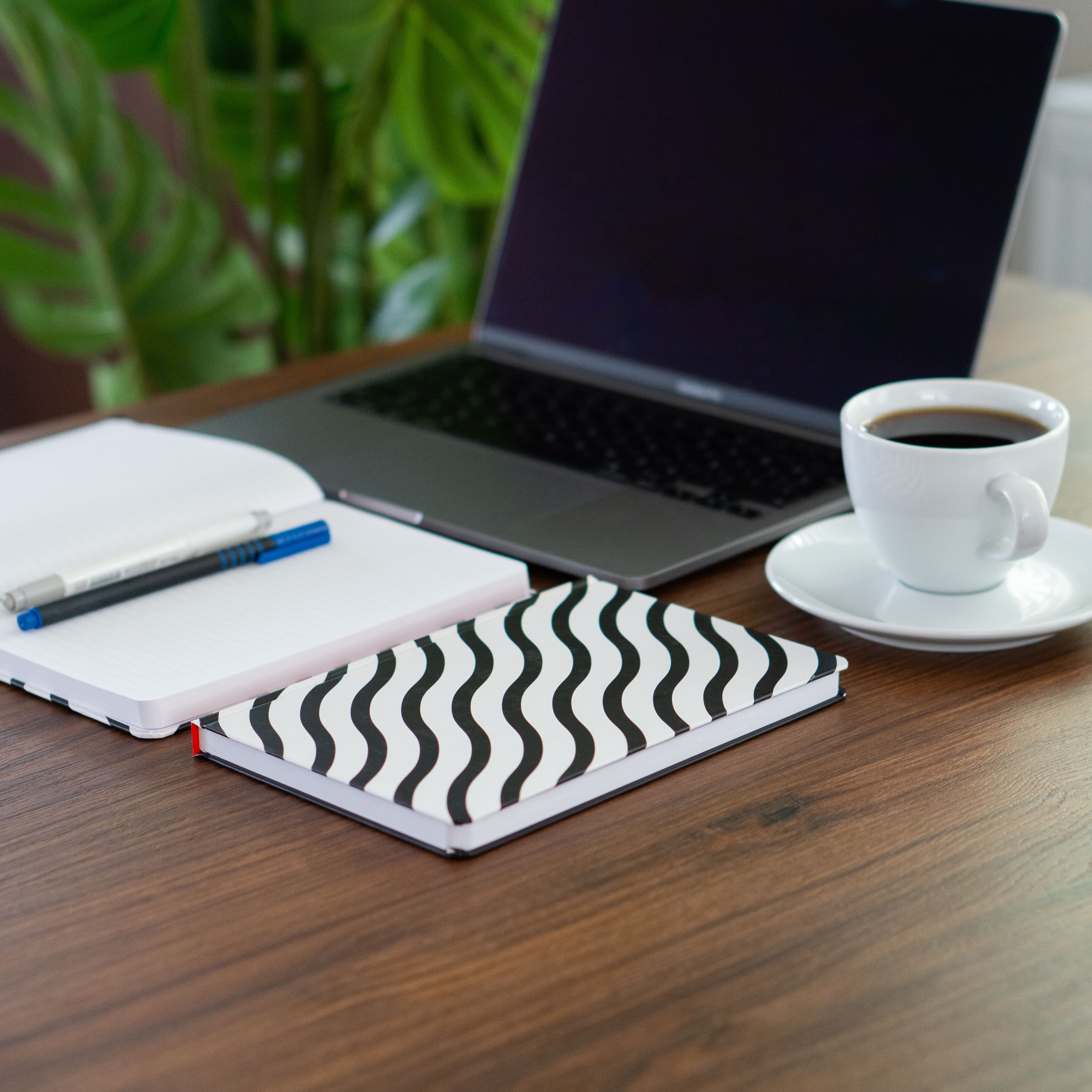 Sert Kapak A5 Çizgili Not Defteri 14x21 cm 192 Sayfa - Words Collection Best Plan, No Plan