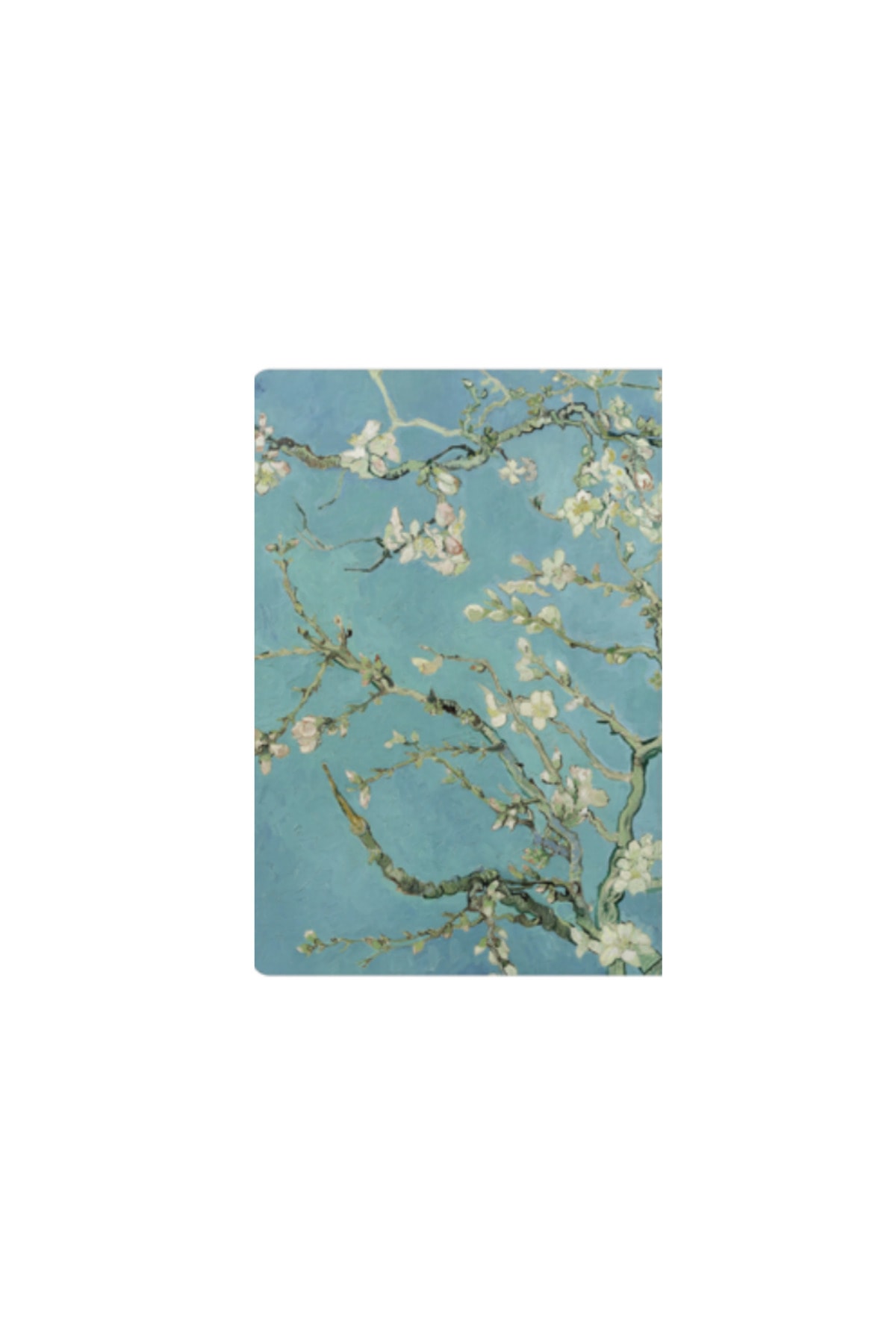 Art Collection Van Gogh Almond Blossom Not Defteri - Sert Kapak A5 Noktalı Defter 14x21 cm