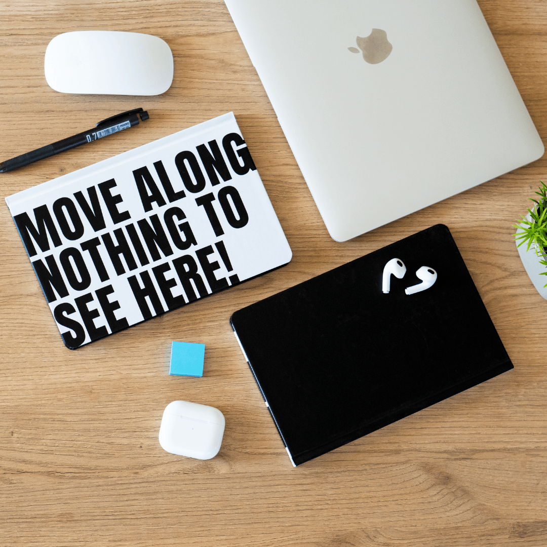 Sert Kapak A5 Çizgili Defter 14x21 cm Not Defteri - Words Collection Move Along