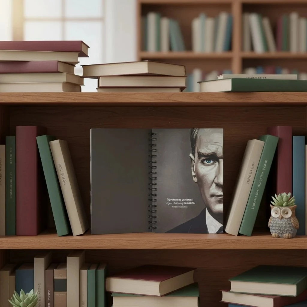 Atatürk Özel Seri Collection Sert Kapak A5 Defter - Çizgili 160 Sayfa