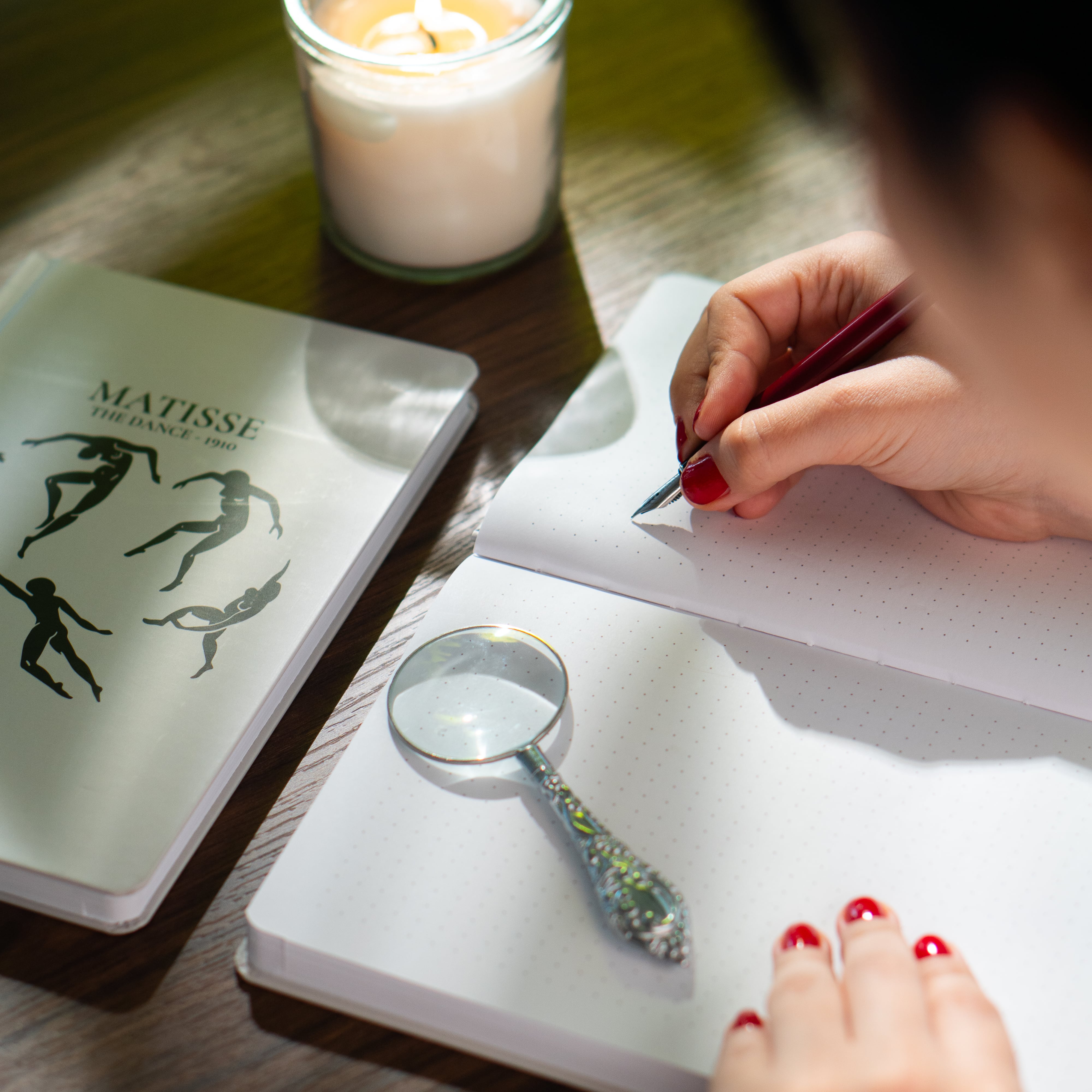 Art Collection Matisse The Dance - Sert Kapak A5 Noktalı Defter 14x21 cm Okul Defteri