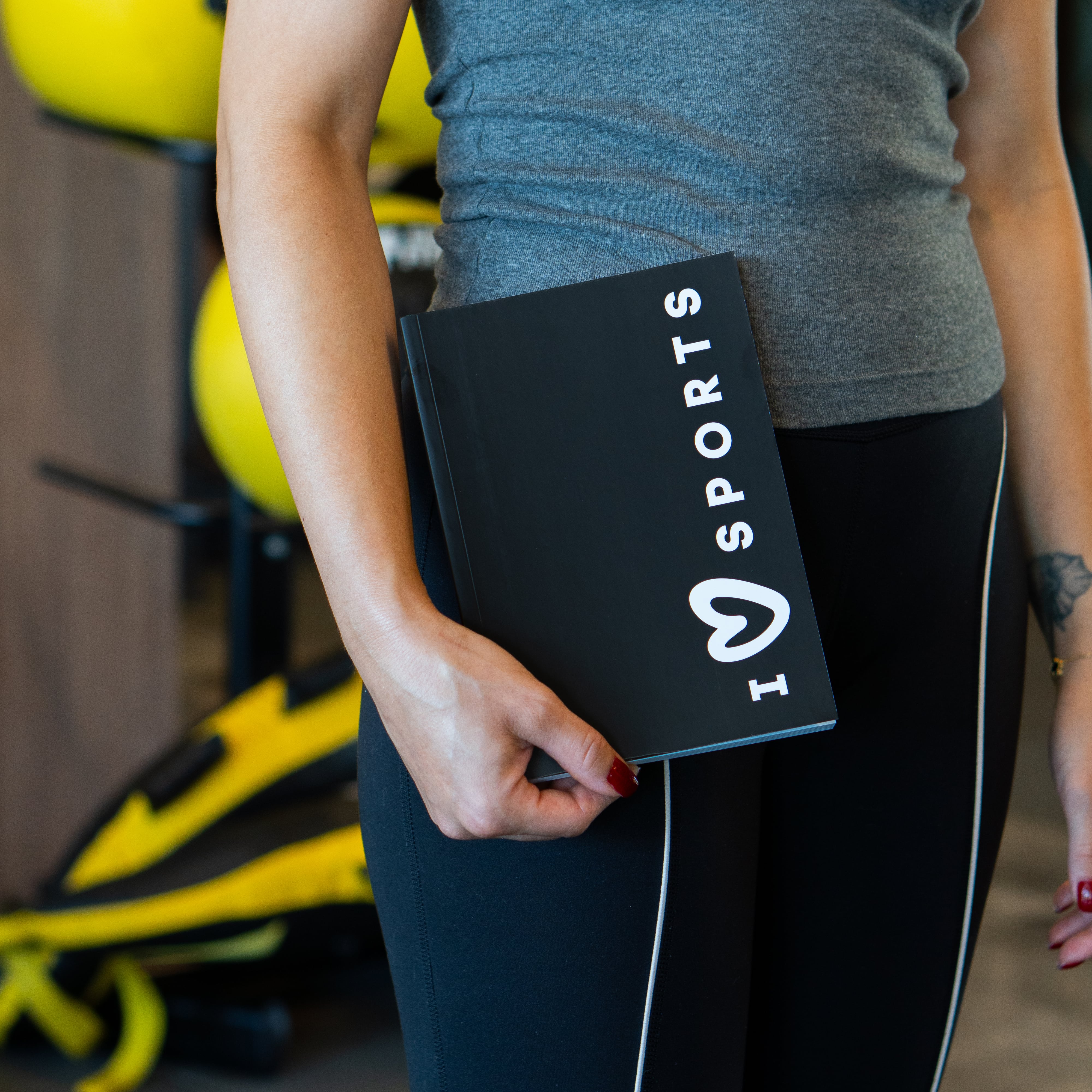 Sport Collection I Love Sports - Esnek Kapak Çizgili Defter 14,8x21 cm 160 Sayfa Not Defteri