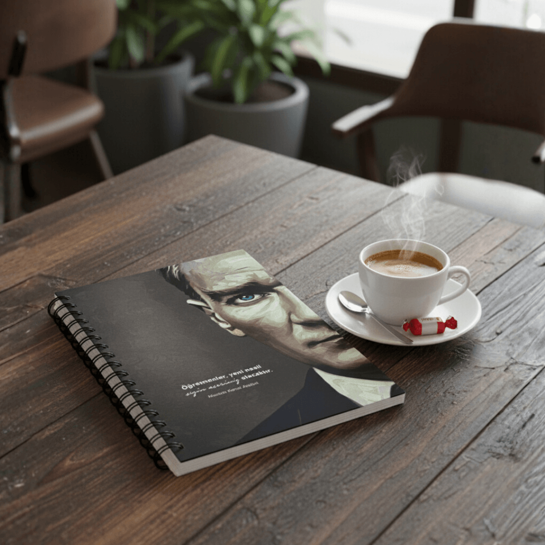 Atatürk Özel Seri Collection Sert Kapak A5 Defter - Çizgisiz 160 Sayfa  - ATATÜRK-04