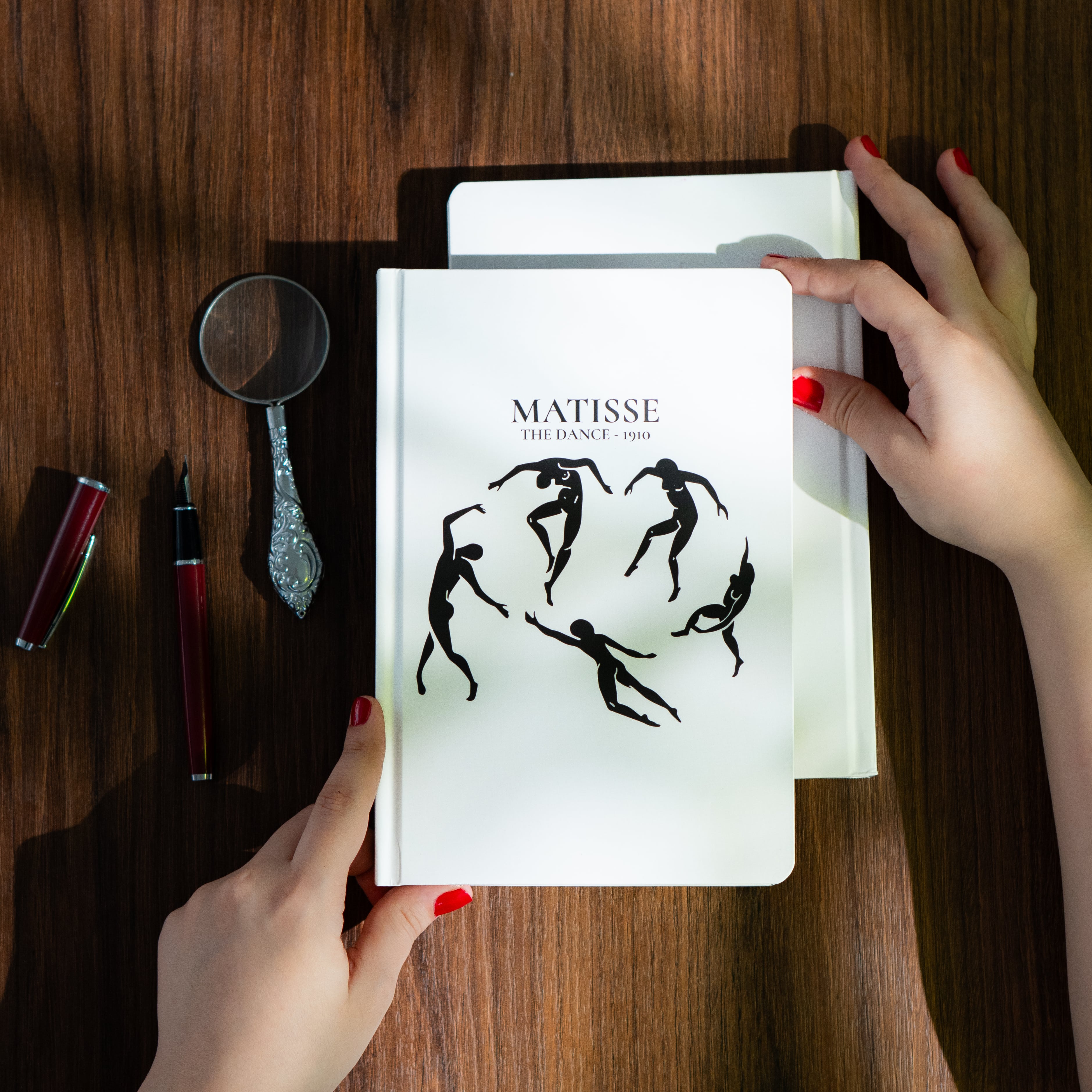 Art Collection Matisse The Dance - Sert Kapak A5 Noktalı Defter 14x21 cm Okul Defteri